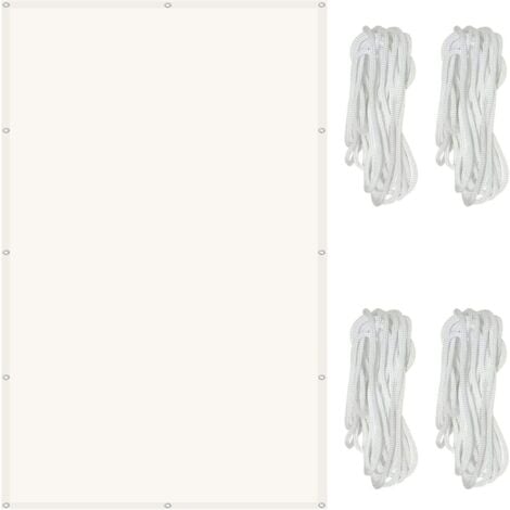 Rechteckiges Sonnensegel 145x370cm - Professioneller UV-Schutz Für Garten & Terrasse