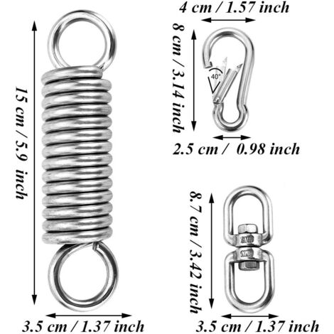Orivin Hängesessel-Aufhängeset - Robuste Schaukelfeder Für Eierstühle