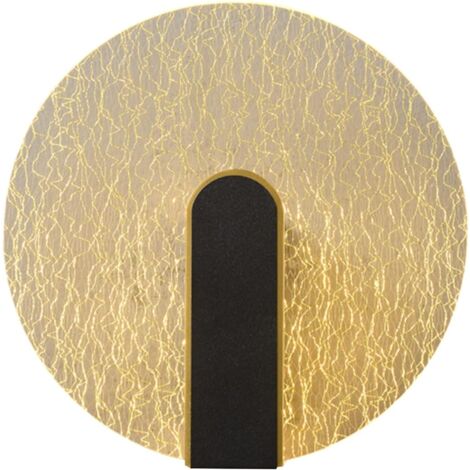Wandleuchte Mond-Design – Goldfarben, Solar, Für Wohnzimmer & Flur, Kreative Deko-Leuchte