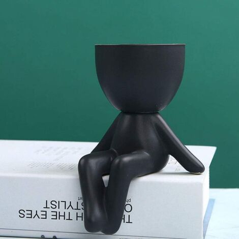 Suoumwa Osterhase Dekofigur - Harz Garten Deko Für Ostern | Beflockter Rasen Hase