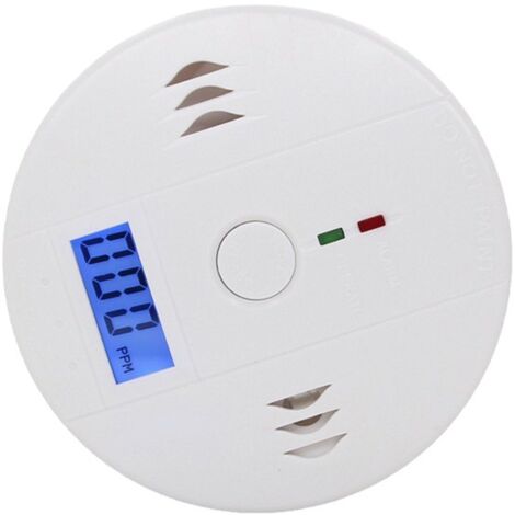 Rilevatore Temperatura Umidità Rilevatore Monossido Di Carbonio Con Spina - Allarme CO Con Schermo LCD, Per Casa E Ufficio Schermo Lcd Temperatura Umidità - Foto 6