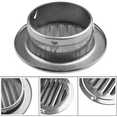 PATIKIL 3 Griglie Filtrate Per Ventola 185mm Con Viti - Protezione Antipolvere In Ferro Cromato Per Computer E Armadi