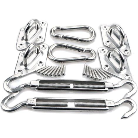 Kit 20 Occhielli Kayak QLXHBOT - Nylon E Acciaio Per Sartiame