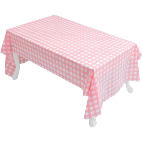 Tovaglia Rotonda Trasparente In PVC 137 Cm - Resistente Al Calore, Antiscivolo, Per Tavoli Da Pranzo E Decorazione