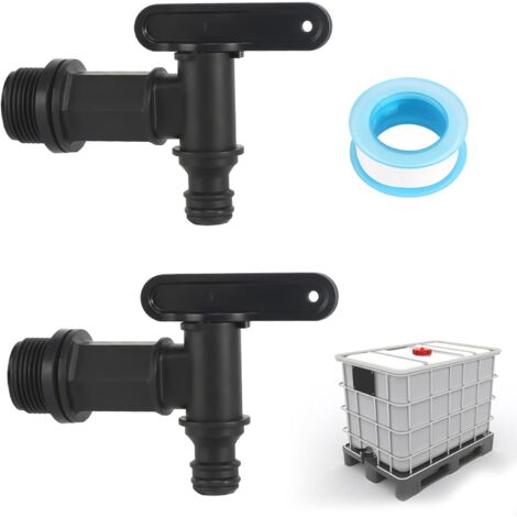 VALICLUD 20 Tappi In Plastica Per Fusti Da 200L – 2 Misure, Neri, Resistenti E Impermeabili, Per Chimici, Acqua E Carburante, Sigillatura Industriale