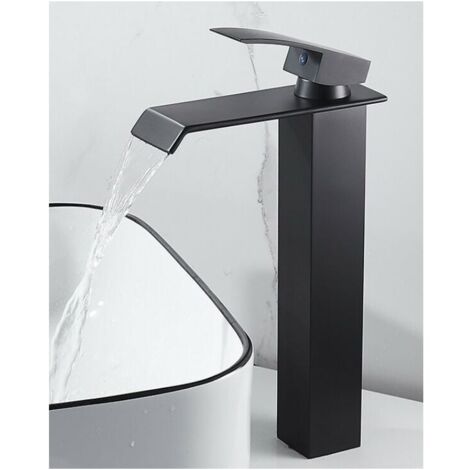 Hurran Rubinetto Bagno Nero Opaco – Miscelatore Monocomando In Acciaio Inox 304, Anticorrosione - 5