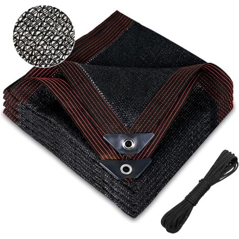 Rete Ombreggiante 90% Beige - Rotolo 1.5x50 M, Per Giardino, Terrazza E Piscina - Foto 10