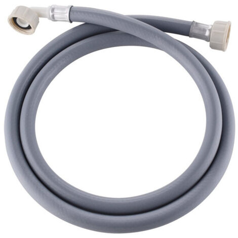 Tubo Flessibile Carico Lavatrice/Lavastoviglie 2M - Con Raccordo Gomito E Dritto 3/4″ - Foto 6