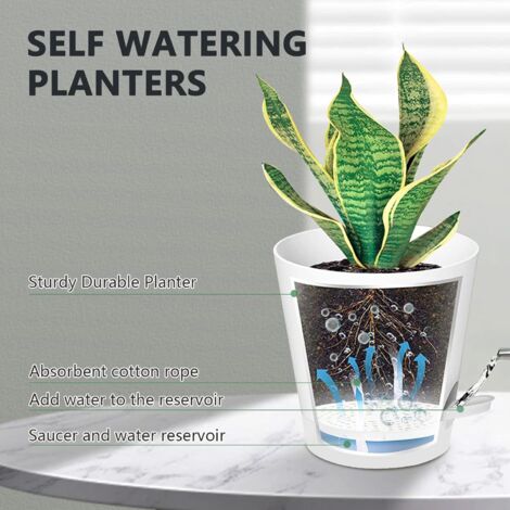 NYPON plant pot, in/outdoor grey, 15 cm - Lithuania