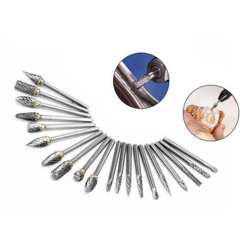 Set Di 10 Punte Per Trapano In Carburo HSS, Utensili Rotanti Per Intaglio Del Legno 88939099 - Foto 5