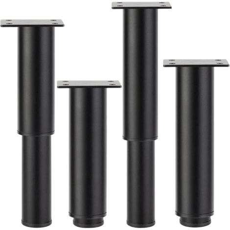 Set Di Gambe Per Rete Quadrata  4 Unità  Tubo 30x30 Mm. Per Rete 40x30 Mm Altezza 25 Cm 89321959