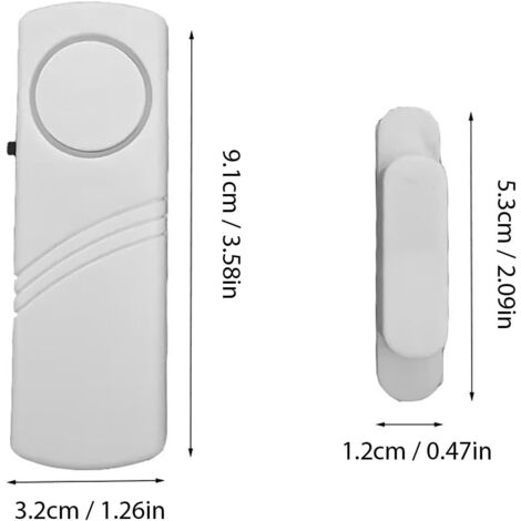 Sensores de alarma de ventana Sistemas de alarma para puertas Alarmas