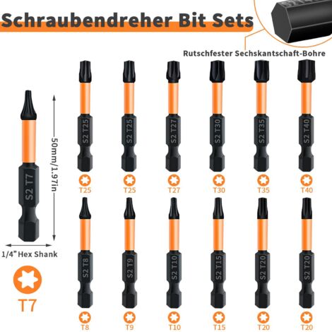 Punta Per Cacciave Torx Cava Da 150 Mm Punta Per Cacciave