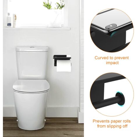 Autoadhesivo Porta Rollo Papel Higiénico Acero Inoxidable | Meses Sin Interés