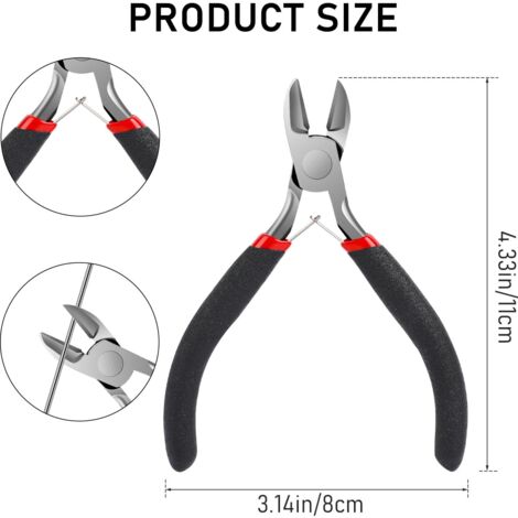 Wire Cutters, Small Side Cutters for Crafts, Jewelry Making Wire Cutters, Floral Wire Cutters, Floral Guitar String Tools, Cut