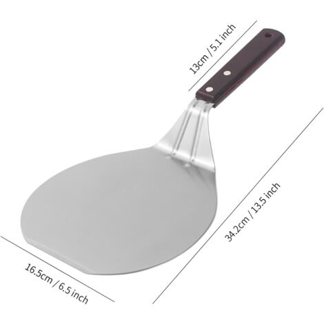 Metal Pizza Peel, Stainless Steel Pizza Peel, Lightweight Pizza Peel with Long Handle, Lightweight Stainless Steel Pizza Peel, Pizza Oven Accessories for Turning Peel