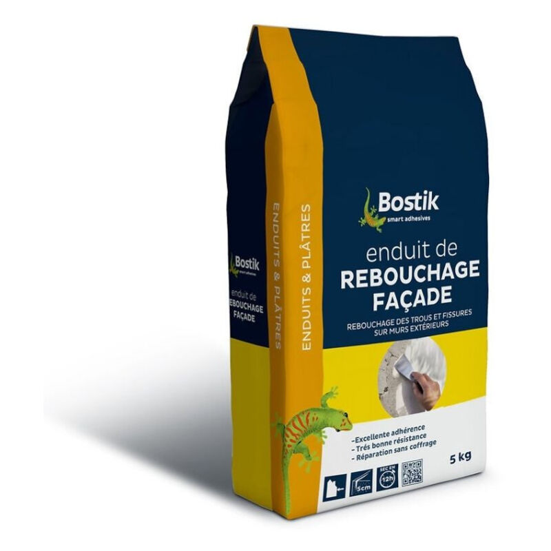 Enduit rebouch façade 5KG BOUSTIK