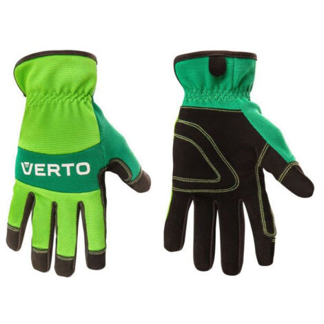 Gants de jardinage en cuir synthétique VERTO (1/2)