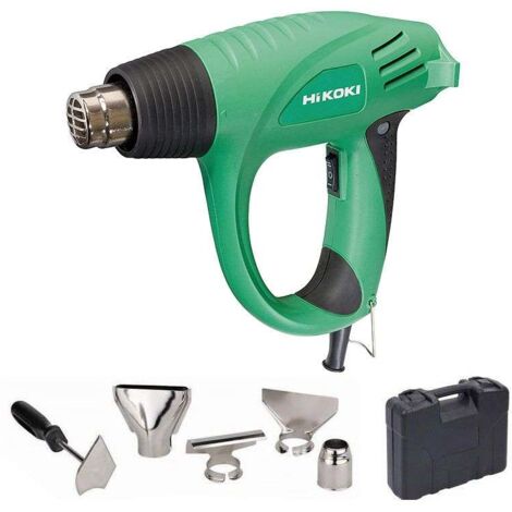 Hikoki – Décapeur thermique 2000 W RH600TLAZ – Température 450/600°C – Débit d'air 250 à 500 L/min – Ergonomique avec poignée soft-grip
