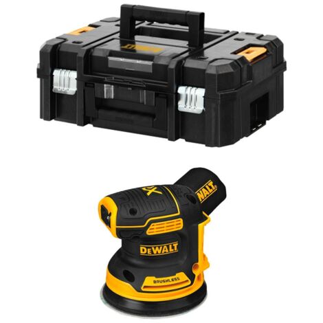 Ponceuse excentrique DEWALT DCW210NT 18V 125mm - machine nue + coffret Tstak