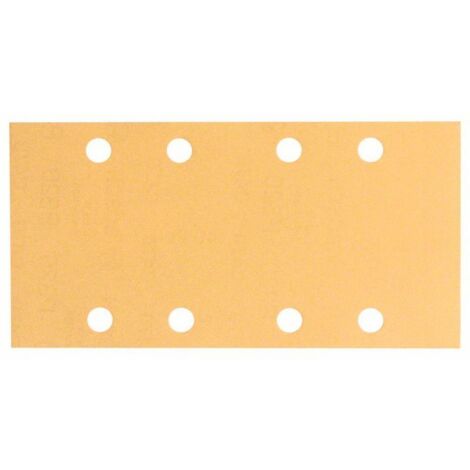 10 Feuilles abrasives C470 BOSCH pour ponceuses vibrantes 93 x 186 mm Best for Wood and Paint 8 trous