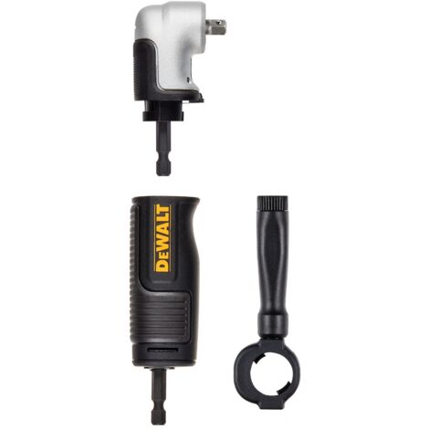 Dewalt – Adaptateur angulaire 1/4'' DT20504QZ – Pour espaces restreints – Couple 41 Nm – Hauteur 38 mm – Accessoire pour visseuse - V987233