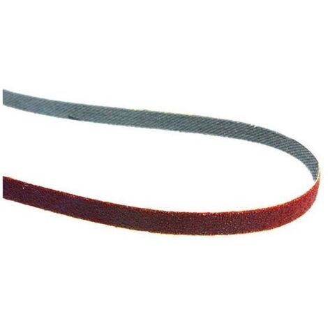 Makita – Bande abrasive 13 mm grain 60 pour ponçage bois et métal – Lot de 5 bandes – P43337 (1/6)