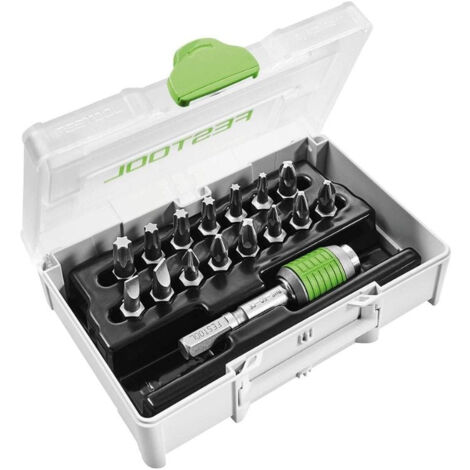 Festool – Assortiment d'embouts pour visseuse 25mm – Empreinte torx – Pour bois, métal et plastique – 205822
