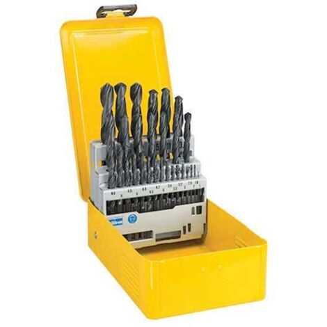 Dewalt – Coffret de 29 forets HSS-R – Acier HSS-R DIN 338 – Pointe d'angle 118° – Diamètres de 1 à 13 mm – Pour métaux jusqu'à 900 N/mm² - DT5930-QZ (1/4)