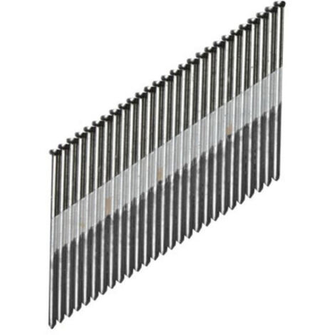 Hikoki – Clous tête en 'D' 34° crantés 2.8x65mm – Pack de 3000 – Pour cloueur pneumatique – Performance optimisée pour bois dur - x3000