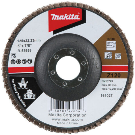 Plateau à lamelles MAKITA B-53958 125 Z120