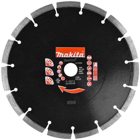 Disque diamanté MAKITA PREMIUM BLADE SB9 pour asphalte (1/2)