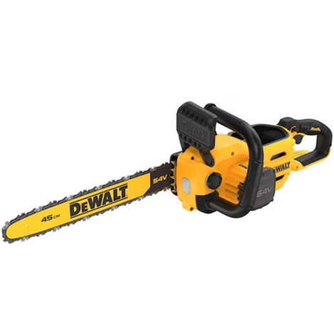 Dewalt – Tronçonneuse à batterie 45cm DCMCS574NXJ – 54V – Moteur Brushless – Pour bois dur – Vitesse chaîne 13,5 m/s – Poids 5 kg