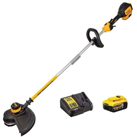 Coupe-bordures 33cm 18V DEWALT DCM561P1-QW Brushless avec un chargeur et une batterie 5,0 Ah