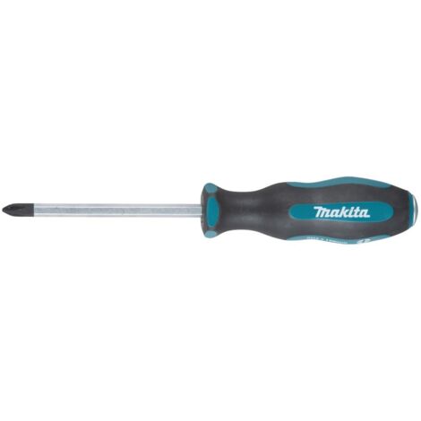Tournevis à lame traversante pour vis MAKITA PHtailleEmpreinte PH2 Longueur 100mm (1/4)