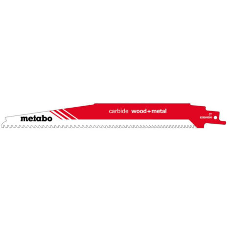 Lame  de  scie  sabre  carbure  bois  +  métal  225  x  1,25  mm  CT  3-4mm/6-8TPI (1/2)
