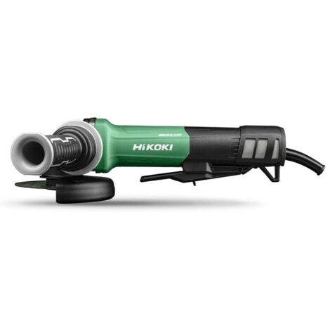 Hikoki – Meuleuse Ø125 1320W brushless – Moteur Brushless pour durabilité – Interrupteur ‘homme mort’ et frein – G13BYEQ2WDZ