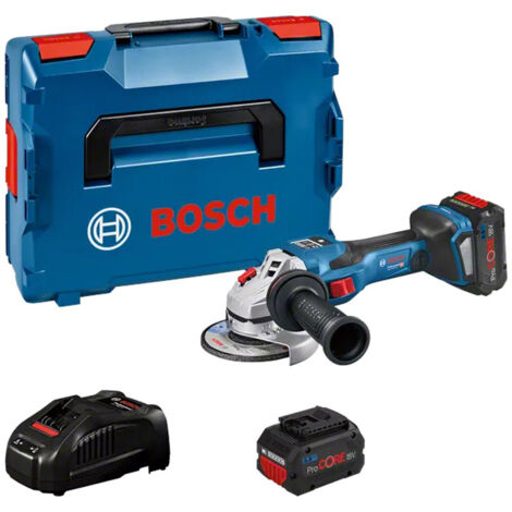 Bosch GWS 18V-15 SC Meuleuse angulaire noire et bleue (1/10)