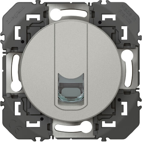 LEGRAND Prise rj45 Dooxie, LEGRAND, aluminium