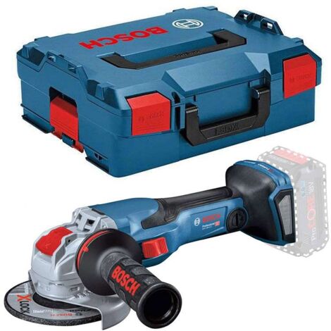 Meuleuse angulaire sans-fil BITURBO BOSCH 06019H6400 - GWX 18V-15 C Professional X-LOCK en L-Boxx (Machine Nue)