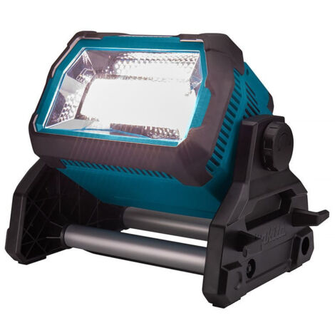 Makita – Projecteur LED 10 000 lm 14,4-18 V – Alimentation secteur et batterie – IP65 pour chantiers humides – DEADML809