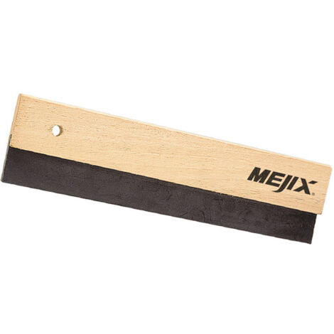 Raclette manche bois lame caoutchouc MEJIX 180214 - 400 mm (1/2)