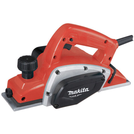 Makita – Rabot électrique 500 W pour bois dur – Largeur de rabotage 82 mm – Vitesse 16 000 min⁻¹ – M1902