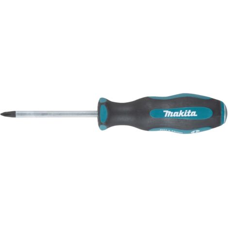 Tournevis à lame traversante pour vis MAKITA PHtailleEmpreinte PH1 Longueur 75mm (1/4)
