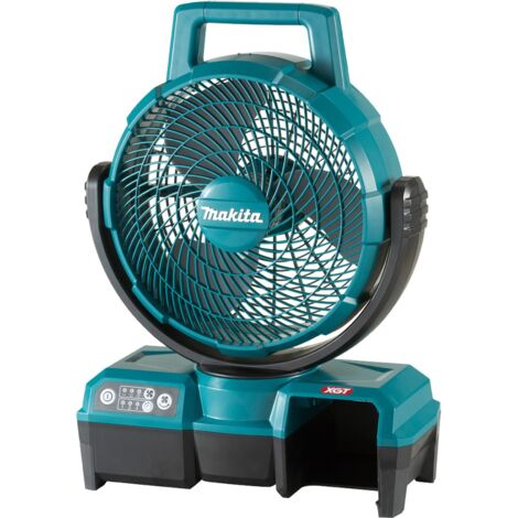 Makita – Ventilateur sur pied 40V CF001GZ – 3 vitesses réglables – Débit d'air 8,2 m³/min – Silencieux 48 dB(A) – Inclinable 90°