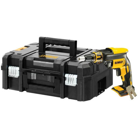 Dewalt – Visseuse à plaque de plâtre 18V sans batterie – Moteur Brushless – Vitesse 4400 tr/min – Couple 30 Nm – Coffret de transport TSTAK - DCF620NT-XJ