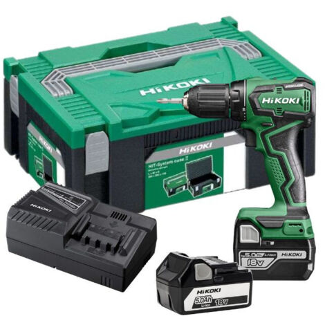 Tournevis Hikoki 18 V DS18DD WPZ 55 Nm 2 x 5,0 Ah BL HSC