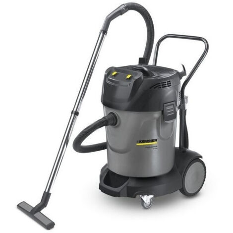 Kärcher – Aspirateur professionnel eau et poussières 70L 2400W – Débit d'air 112 l/s – Pour chantiers humides et déchets bruts