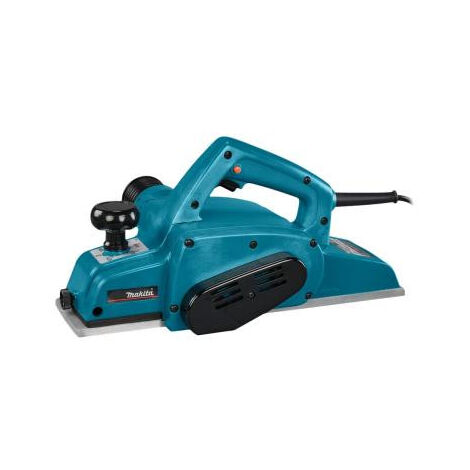 Makita – Rabot électrique 900 W – Largeur de rabotage 110 mm – Vitesse 16 000 tr/min – Pour bois dur et teck – Ergonomique
