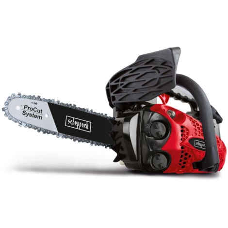 Scheppach - Tronçonneuse Thermique CSP2540 - Chaîne et Guide Procut 25cm - Lubrification automatique de la chaîne - Frein de chaîne intégré - Etui du guide inclus - Légère et Compacte